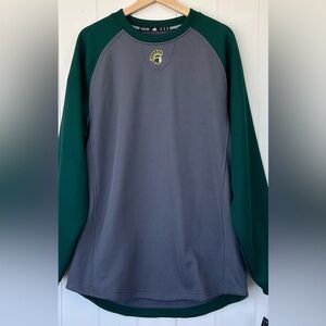 Adidas Men’s Baseball BP Fleece Raglan Pullover Shirt Crewneck Size Medium‎
